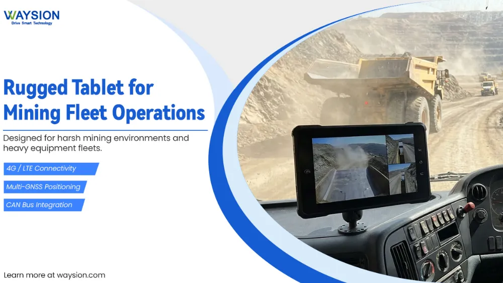 Rugged Tablet for Mining Fleet Operations Q777 Rugged Tablet For Mining usa