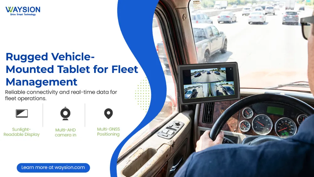 Rugged Vehicle Mounted Tablet for Fleet Management SYV10R Rugged Tablet For Public Transportation