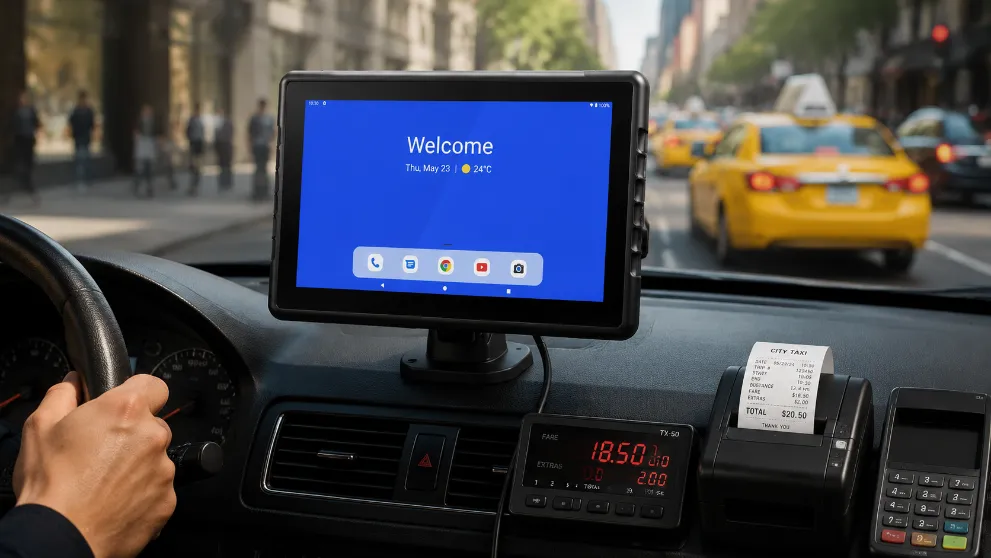 Waysion Tablet Vehicle In-Cabin Assembly