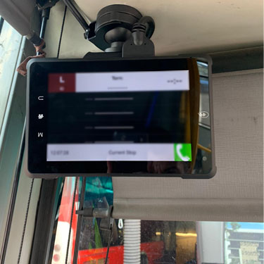 Mobile Data Terminal MDT:Android 7 inch Vehicle Mount Computer Intelligent Public Transportation Tablet