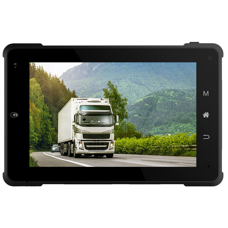 Android 11 7” Vehicle Display Terminal IP65 With 4G / GPS