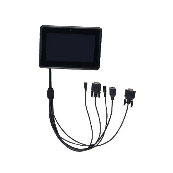 The V7S is built for integration- offering a wide range of I/O interfacesincluding USB, OTG, RS232,Ethernet, CAN bus, and AV input.