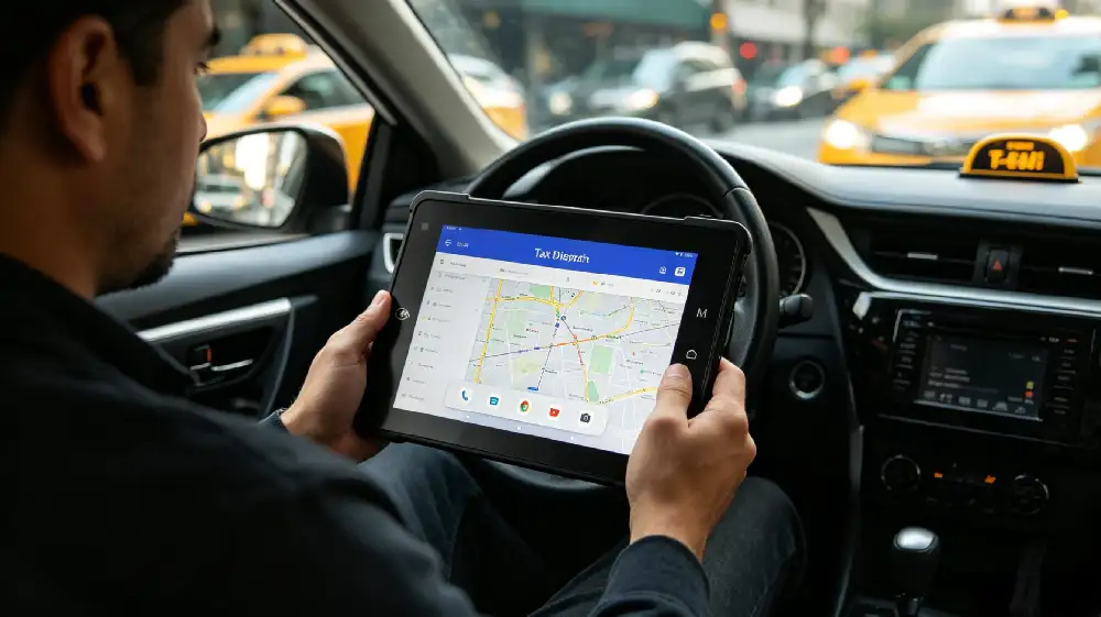 Rugged Tablet for Taxi Drivers