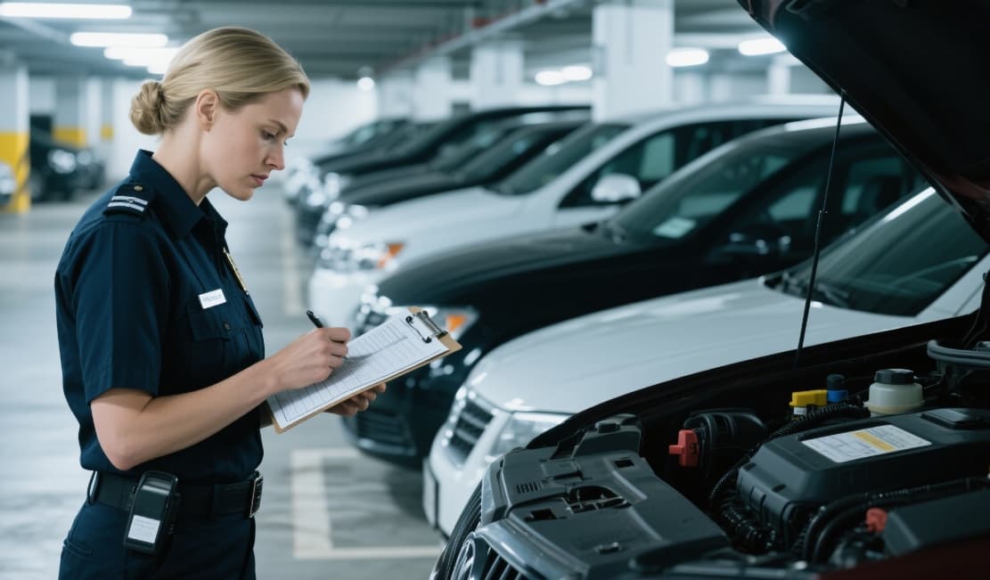 Vehicle Fleet Management compliance inspection