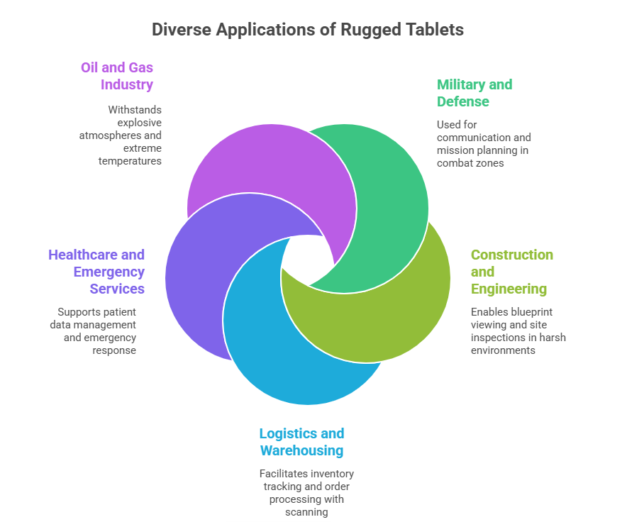 Applications of Rugged Tablets