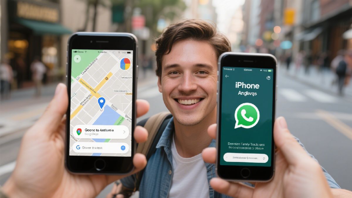How to share location on Android