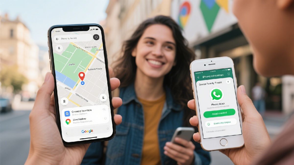 How to share location on WhatsApp