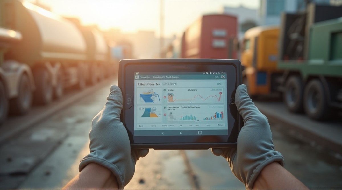 best operating system for waste management tablets