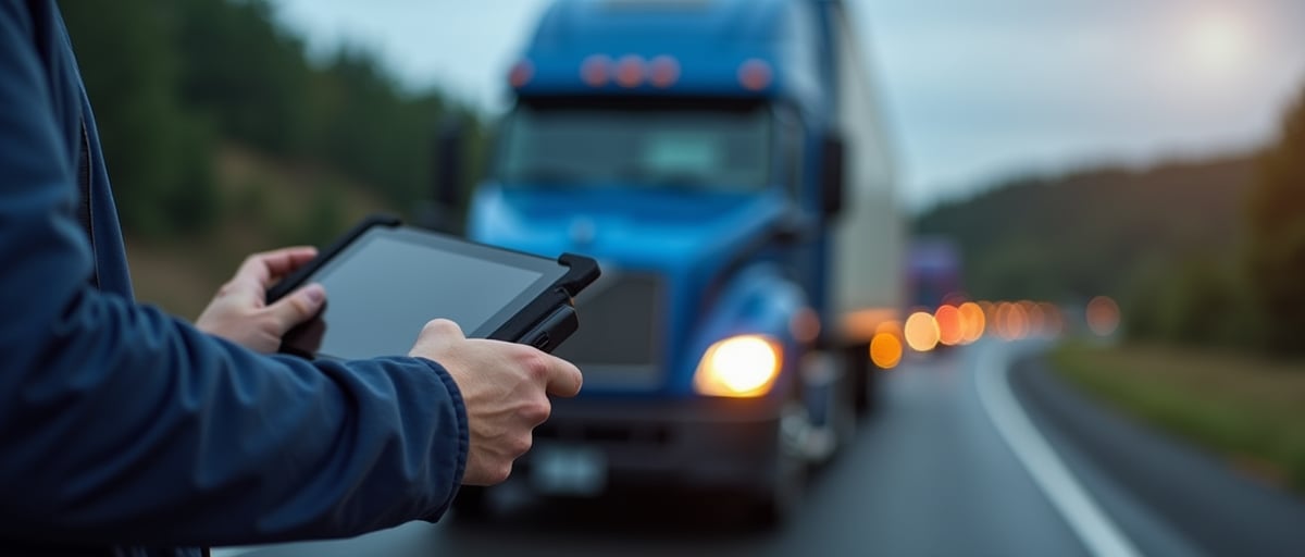 ELD compliant rugged tablets for trucks
