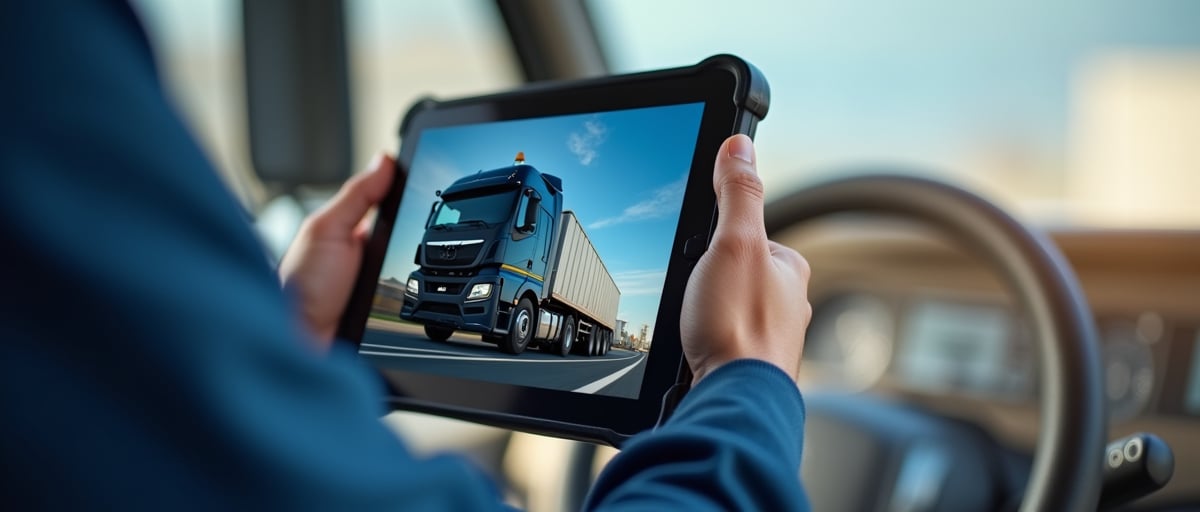 rugged tablet for truck drivers