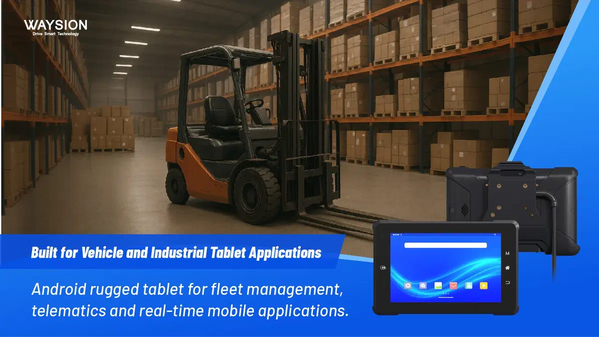 waysion-q777-android-14-rugged-vehicle-tablet-Forklift-Safety