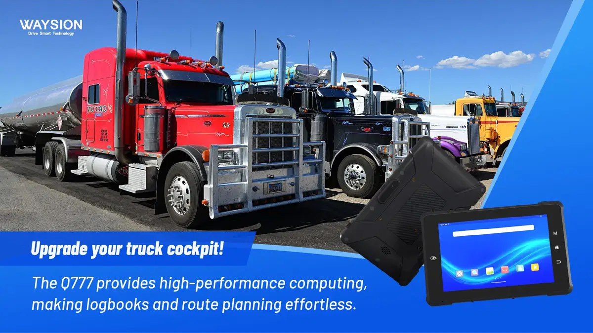 waysion-q777-android-14-rugged-vehicle-tablet-fleet-management