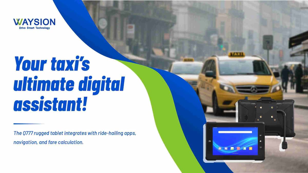 Rugged Tablet for Taxi