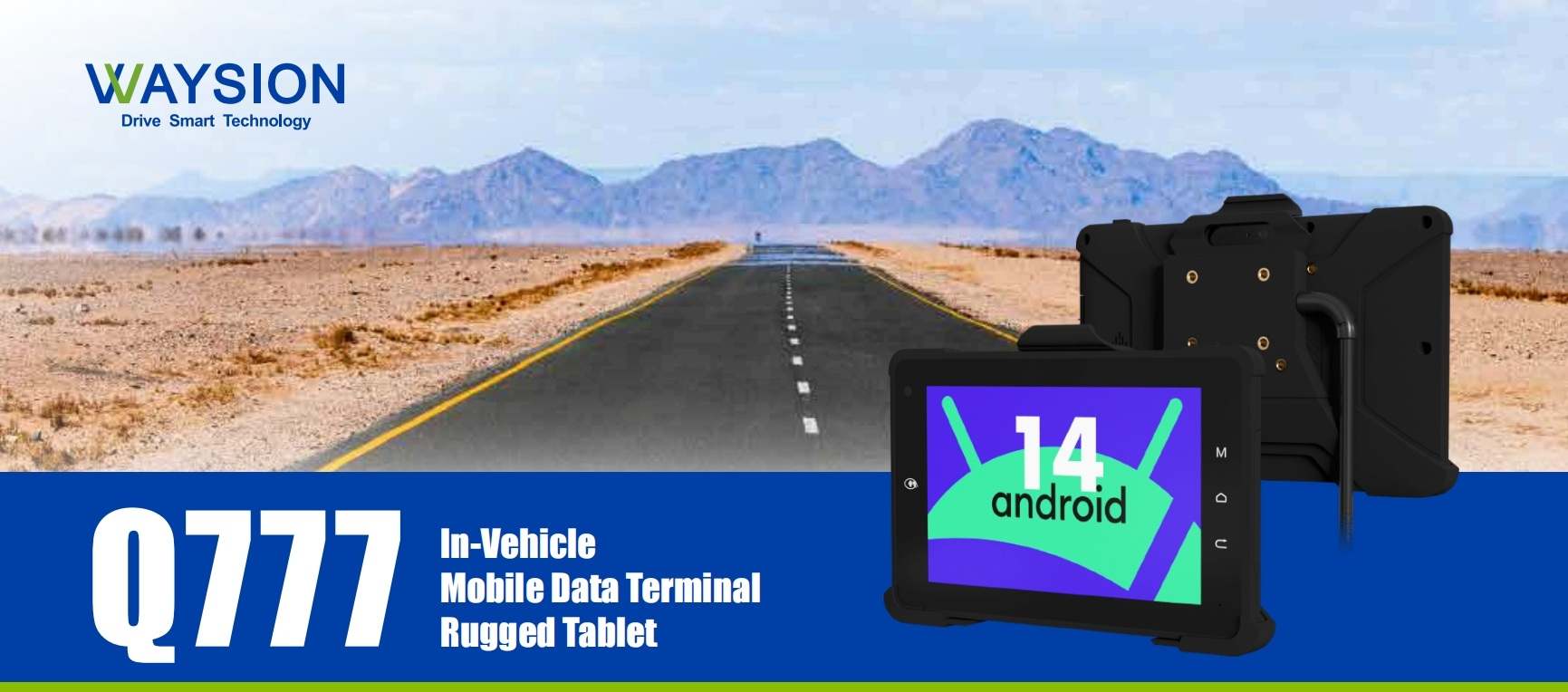 Transforming Fleet Management with WAYSION Q777 Rugged Tablets
