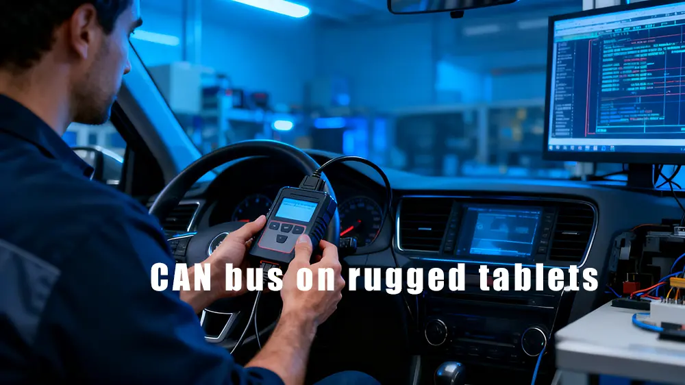 CAN bus on rugged tablets