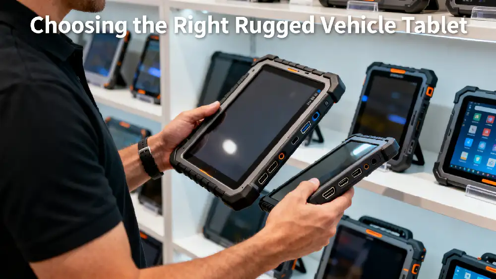 Choosing the Right Rugged Vehicle Tablet