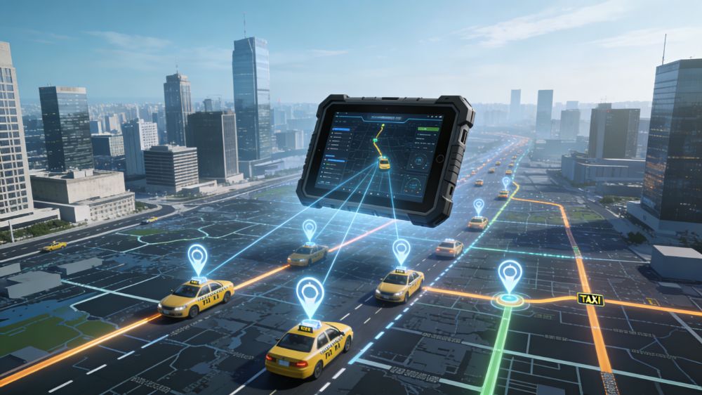 Revolutionizing Urban Transit: The Role of Rugged Tablets in Enhancing Taxi Fleet Management Efficiency