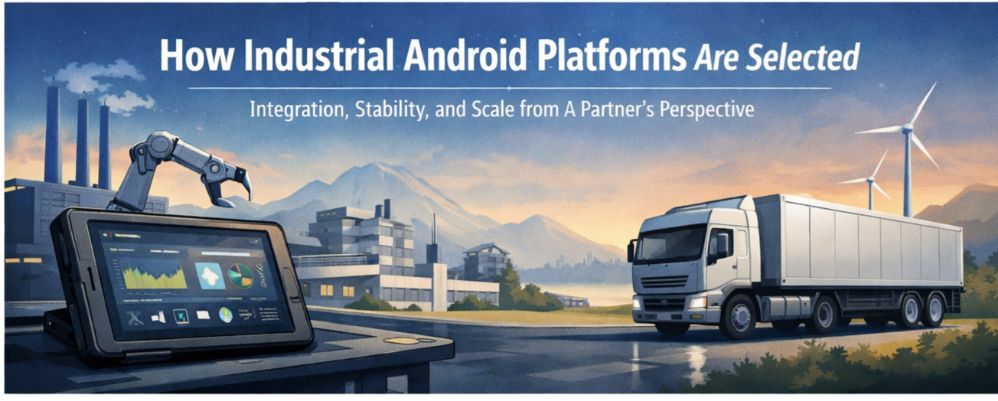 How Industrial Android Platforms Are Selected:A Partner’s Perspective on Integration, Stability, and Scale