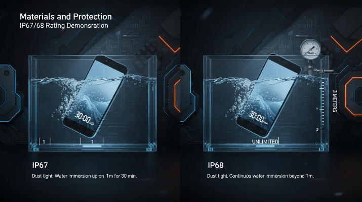 Materials and Protection IP67 68 Rating Demonstration