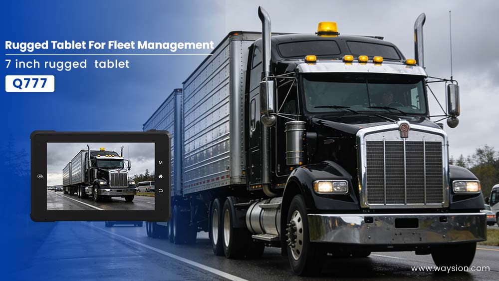 7″ Rugged Vehicle Tablet: Harsh-Ready Dash Solution