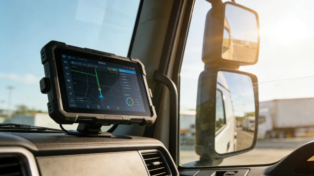 truck-mounted tablets