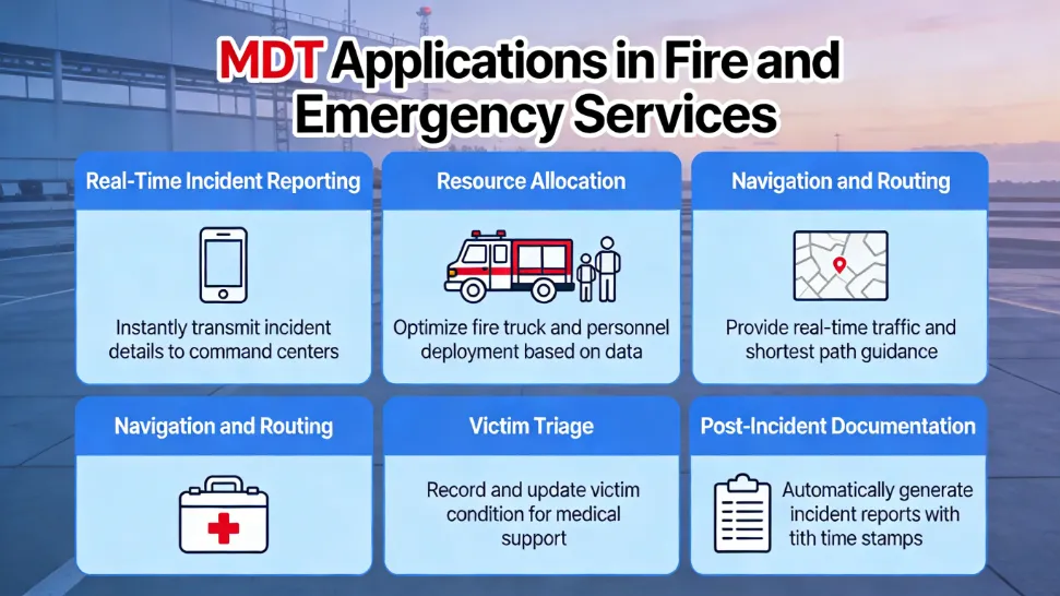 MDT Applications in Fire and Emergency Services