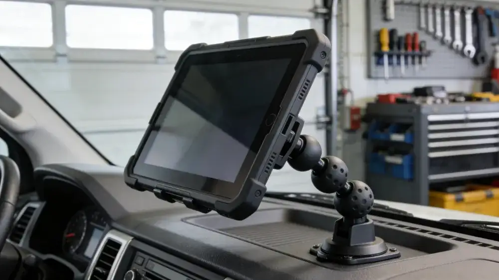 How to Mount a Rugged Tablet in Your Van or Truck: 5 Proven Solutions for Commercial Fleets