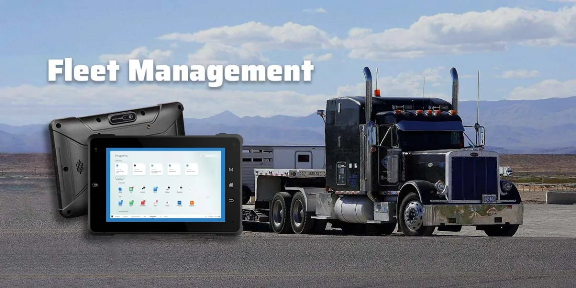 Fleet Management rugged tablet