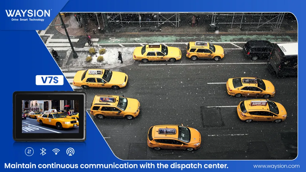 V7S Maintain continuous communication with the dispatch center.