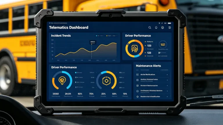 School Bus Safety: Rugged Tablet AEB Systems Game-Changer