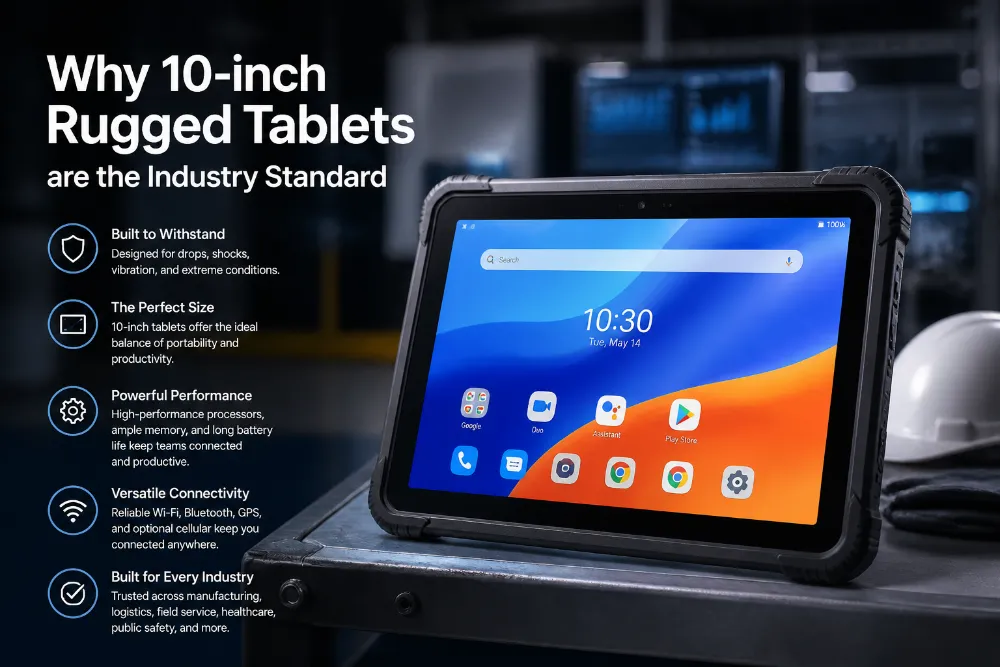 Choosing the Right Screen Size for Your Rugged Tablet: The Ultimate Industrial Guide