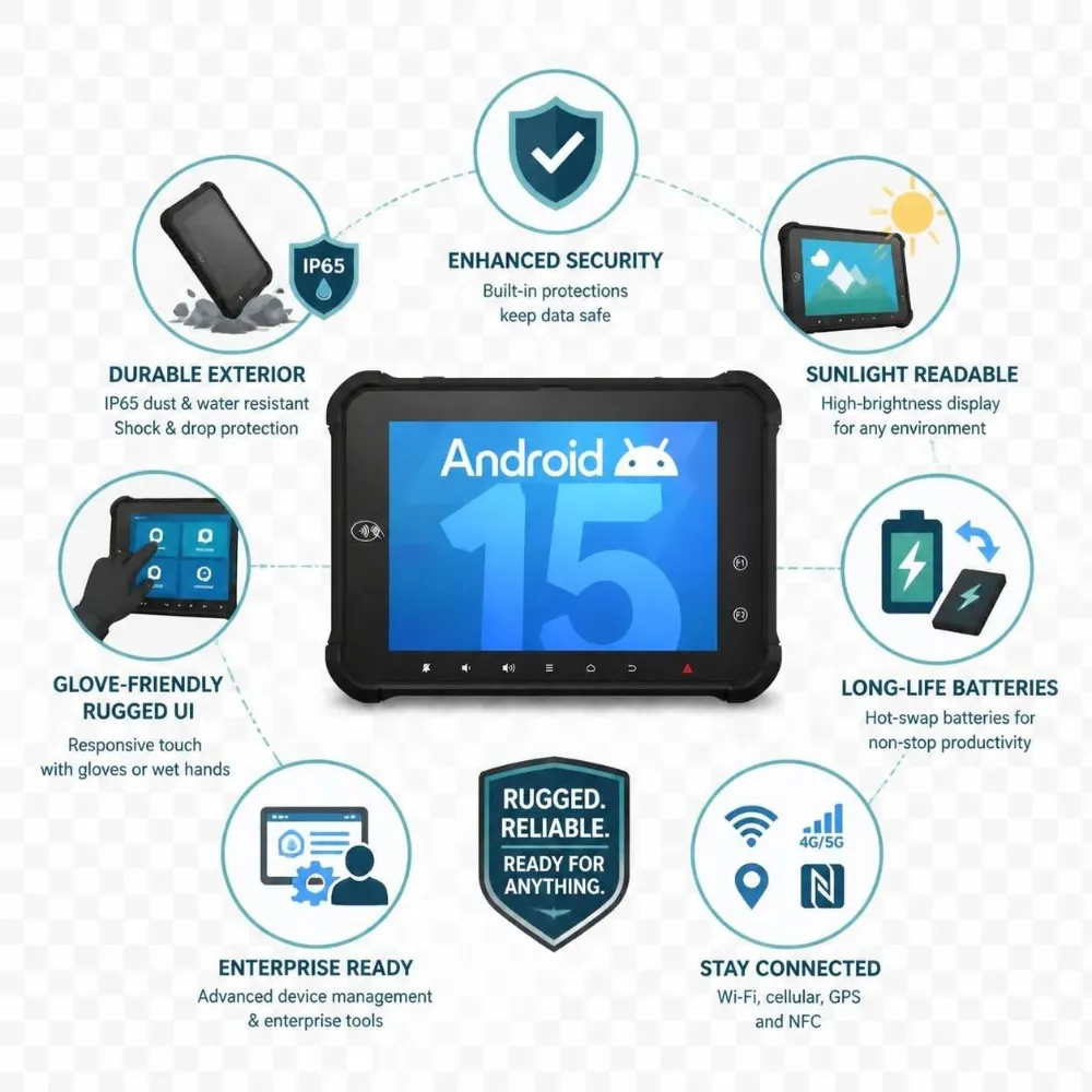 What Makes Android 15 Rugged Tablets Different?