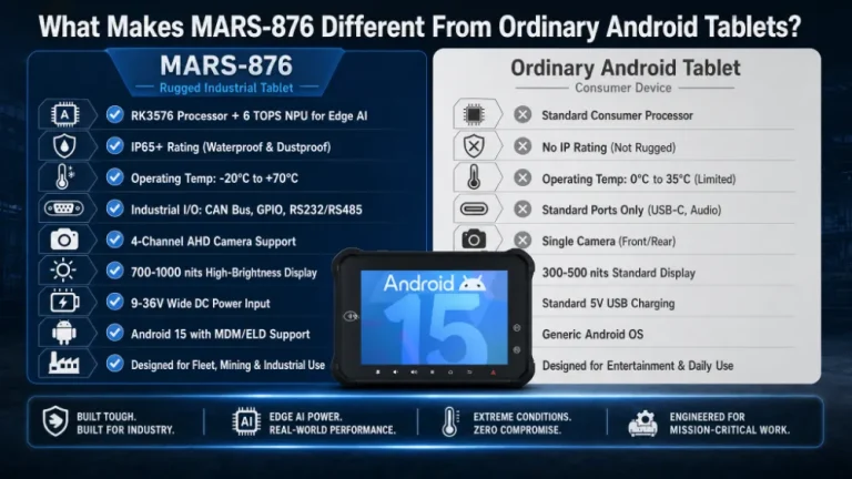 What Makes MARS-876 Different From Ordinary Android Tablets?