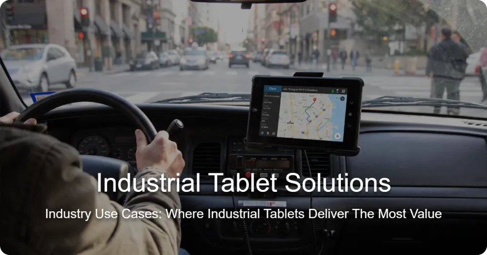 Industry Use Cases Where Industrial Tablets Deliver the Most Value