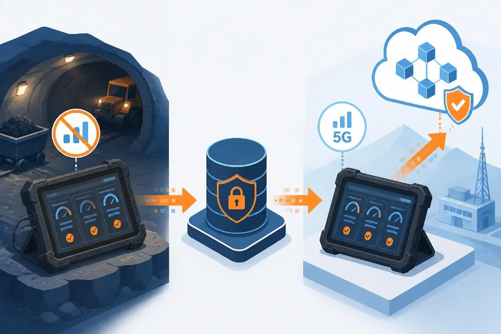 mining rugged tablet,offline-first data architecture