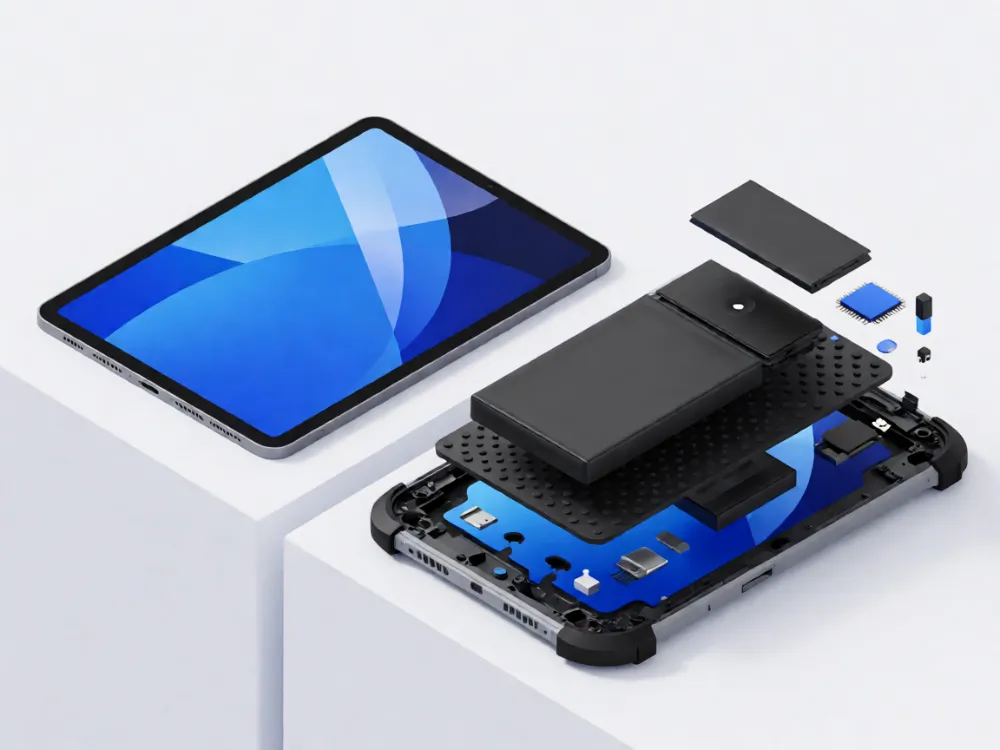 rugged tablet TCO calculation manufacturing